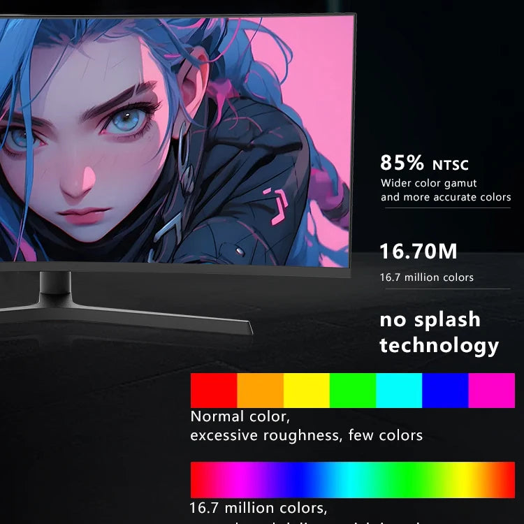 49 Inch 5K Monitor 60Hz 75Hz Curvo De 49 Pulgadas Computer Monitor PC Curved Gaming Monitor