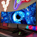 49 Inch 5K Monitor 60Hz 75Hz Curvo De 49 Pulgadas Computer Monitor PC Curved Gaming Monitor