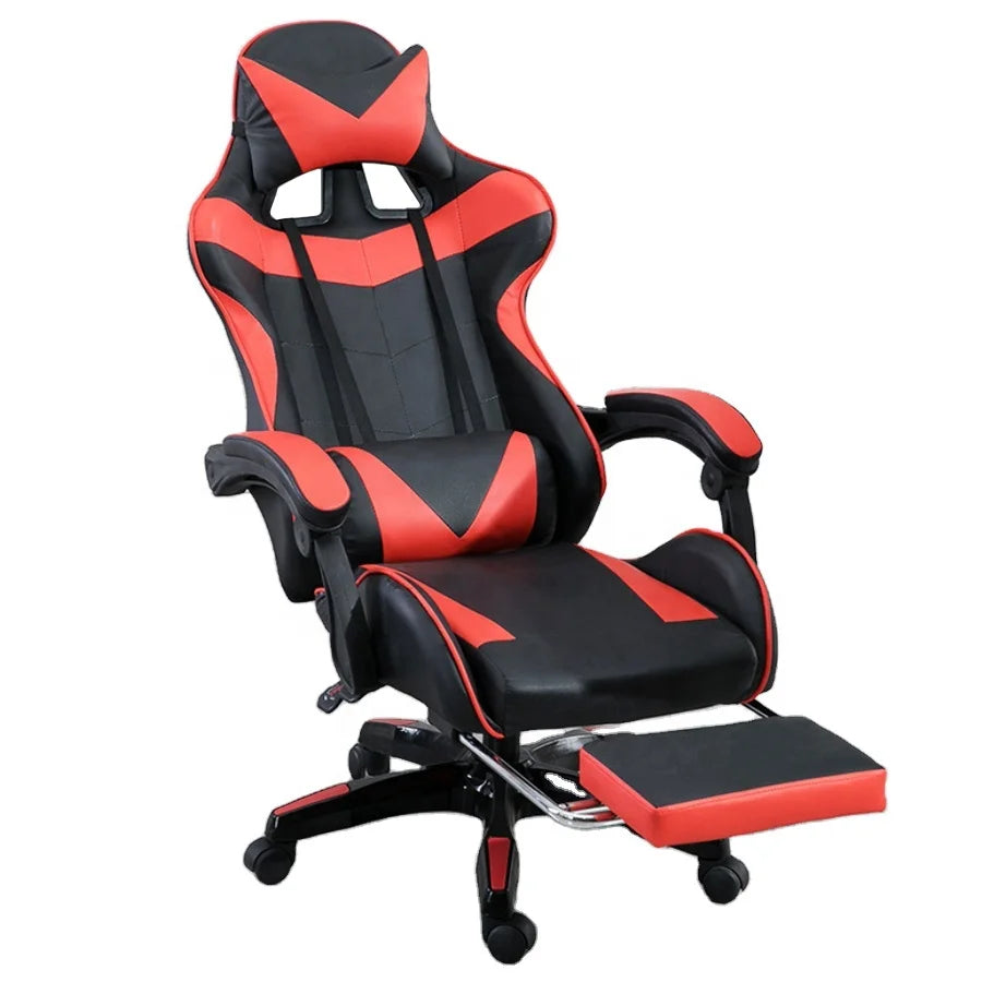 Azul Masaje De Silla De Oficina De Juego Kursi Gaming Murah