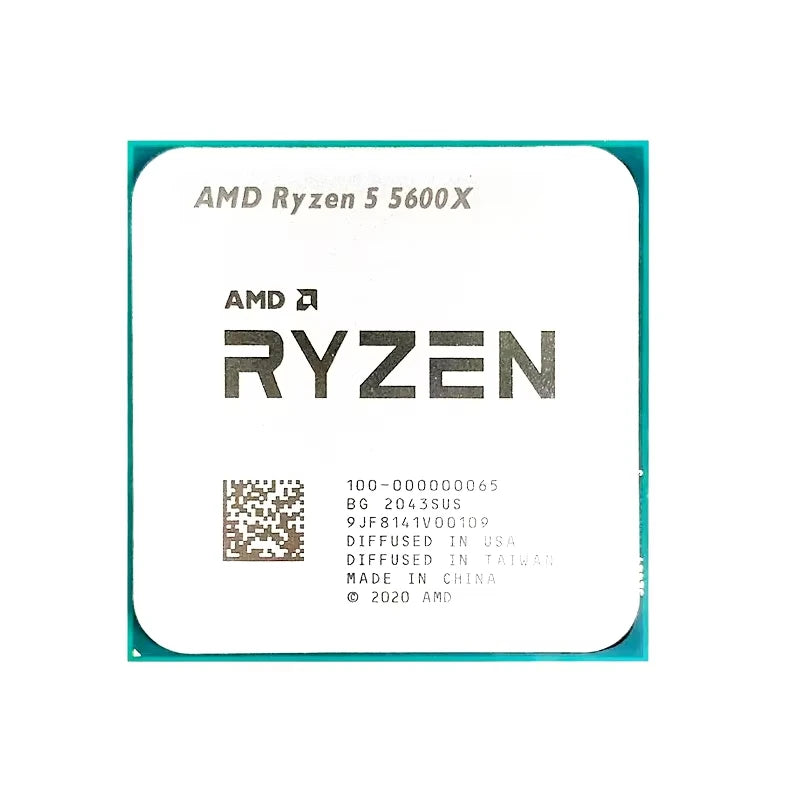 AMD R5 5600X New Ryzen 5 5600X 3.7 GHz 6-Core 12-Thread CPU 7NM 65W L3=32M 100-000000065 Socket AM4