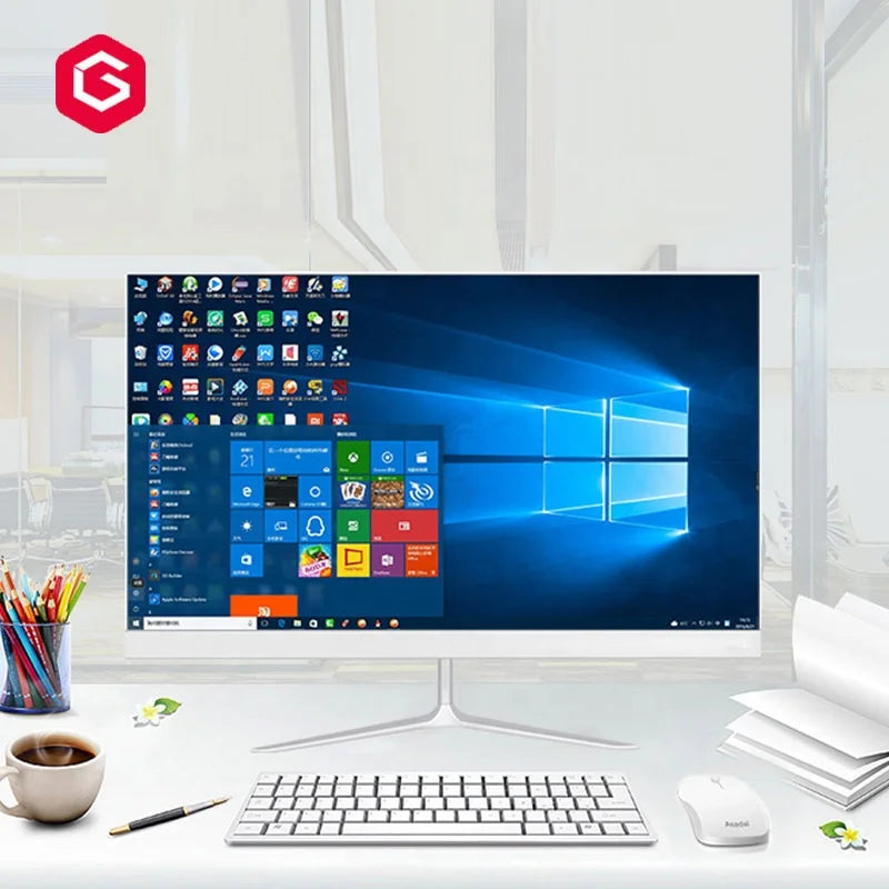 Bulk Lcd Monitors I5 I7 Processor All in One Computer Business I7 Desktop Computer Win10 Monitor Pc 240hz 4k