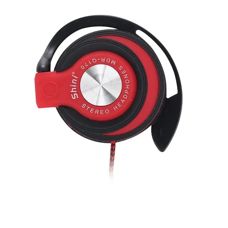 Auriculares Con Gancho Para La Oreja, Audífonos Con Cable De Bajo Ruido, HIFI, Graves Pesados, Auriculares De Música ajustables