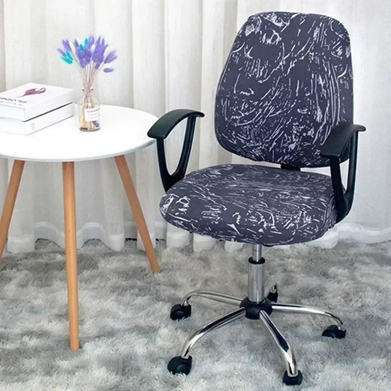 1 Set Office Chair Covers ElasticGaming Chair Covers Lift Removable Computer Armchair Slipcover Rotating funda silla escritorio