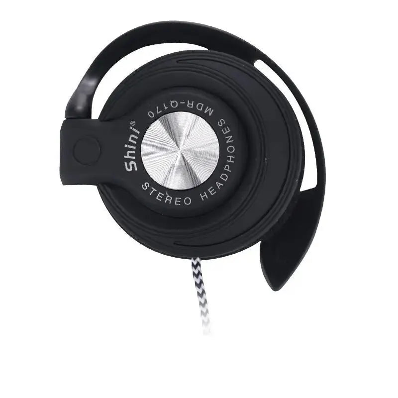 Auriculares Con Gancho Para La Oreja, Audífonos Con Cable De Bajo Ruido, HIFI, Graves Pesados, Auriculares De Música ajustables