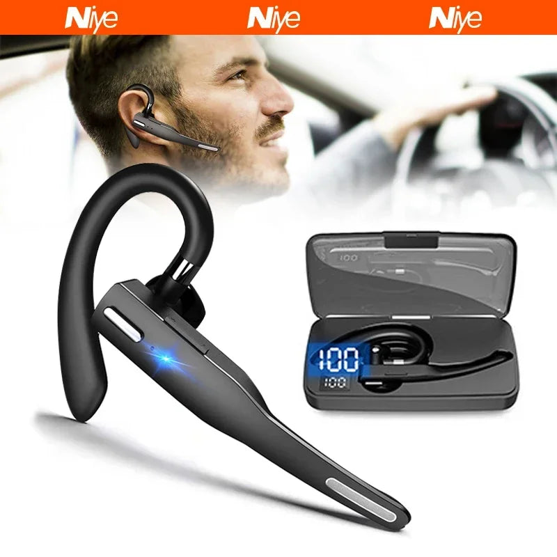 Auriculares Inalámbricos Bluetooth con Micrófono, Audífonos con Micrófono