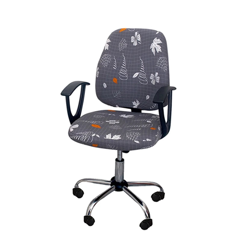 1 Set Office Chair Covers ElasticGaming Chair Covers Lift Removable Computer Armchair Slipcover Rotating funda silla escritorio