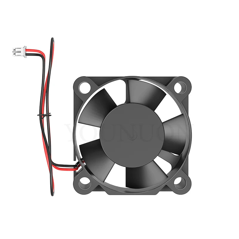 2 piezas de ventilador de impresora 3d 3010, 30MM, 30x30x10MM, 3cm, ventilador de tarjeta gráfica, 5V, 12V, 24V con manga de 2 pines y bola dual