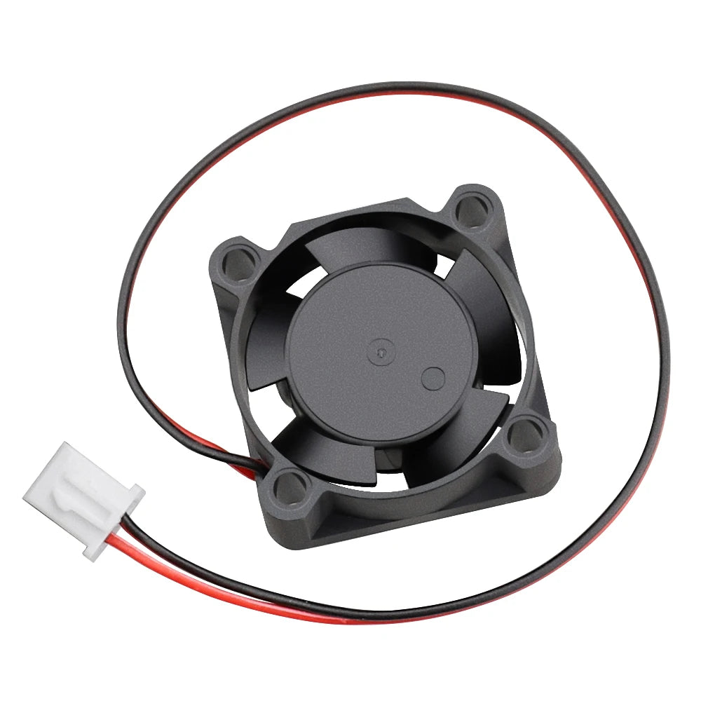 2 uds Gdstime DC 5V 12V 24V 25x25x10MM ventilador de refrigeración de tarjeta gráfica 2510 25MM manga/doble bola sin escobillas pieza de impresora 3D radiador
