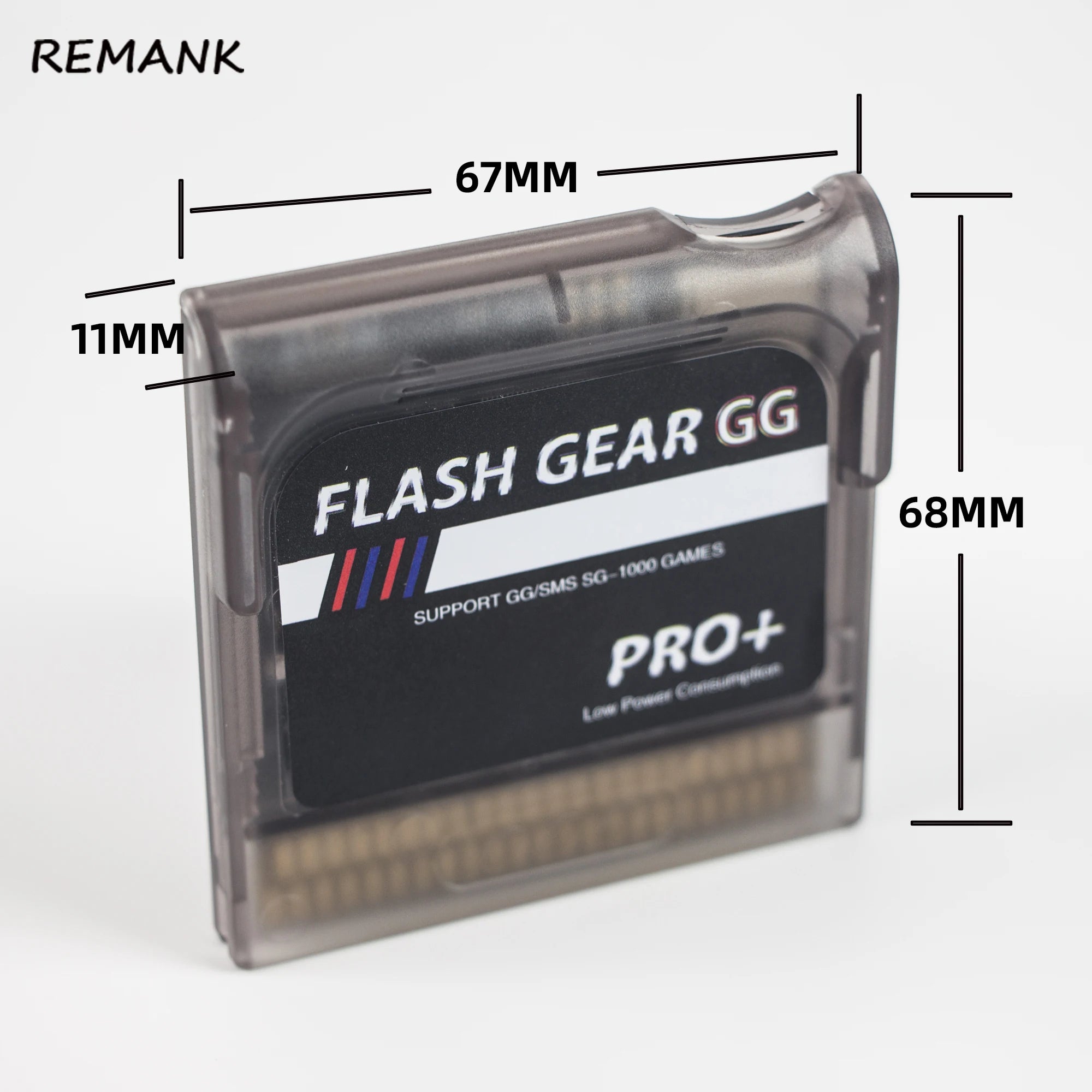 Cartucho de engranaje de juego Flash Gear GG para consola de juegos Sega GG, cartucho de juego GBA GBC con tarjeta TF 600 en 1