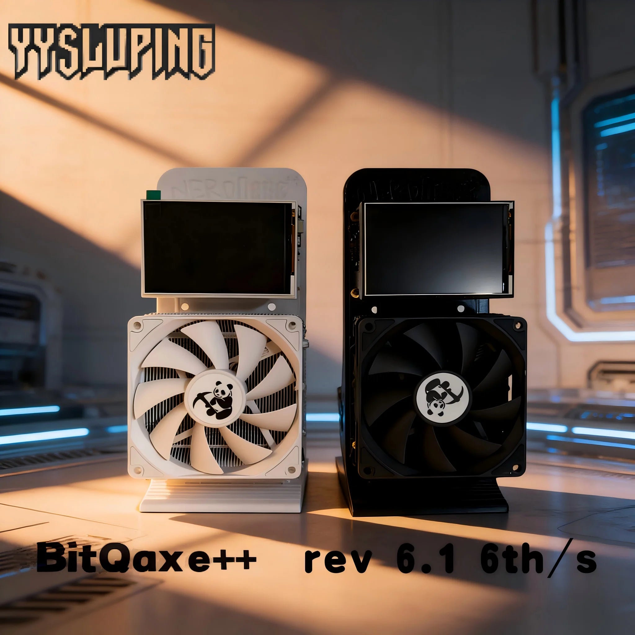 BitNerdQaxe++ Rev6.1 Bitcoin Miner 6TH/s 120W, miner de Bitcoin de bajo consumo, chip BM1370, máquina de minería de criptomonedas SHA-256 con fuente de alimentación