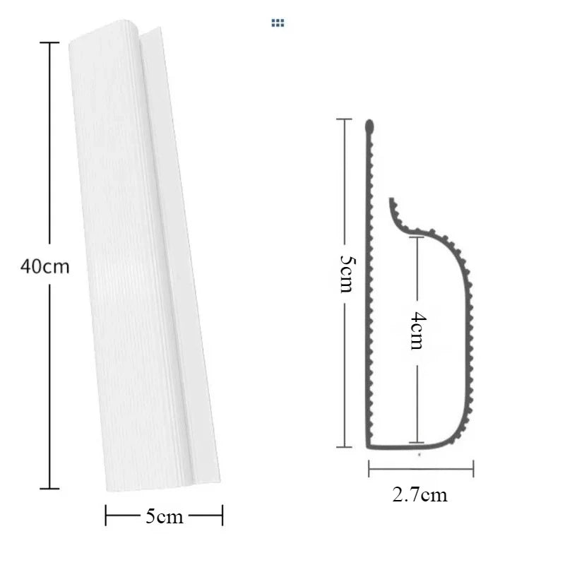 Bandeja de cables de escritorio de PVC de 40cm, gestión de cables debajo del canal de escritorio, ocultador de cables de entrada, sin perforación, organizador de cables para el hogar y la Oficina